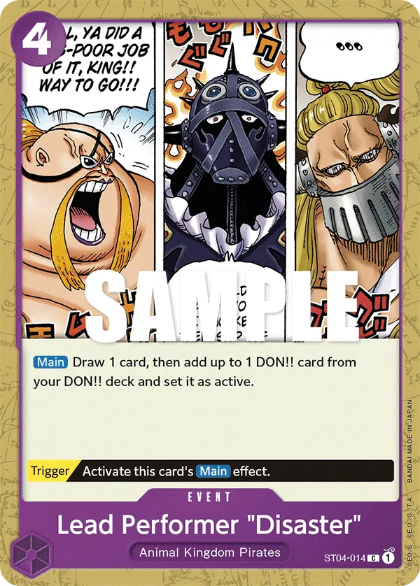 Lead Performer "Disaster" ST04-014 Normal