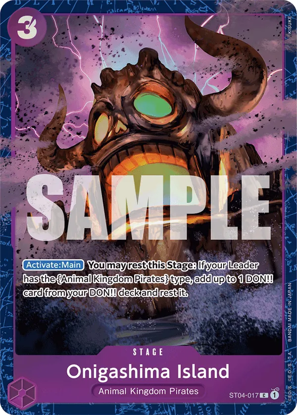 Onigashima Island ST04-017 Alternate Art