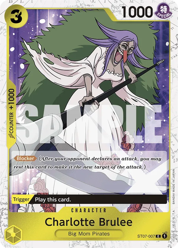 Charlotte Brulee ST07-007 Pirate Foil