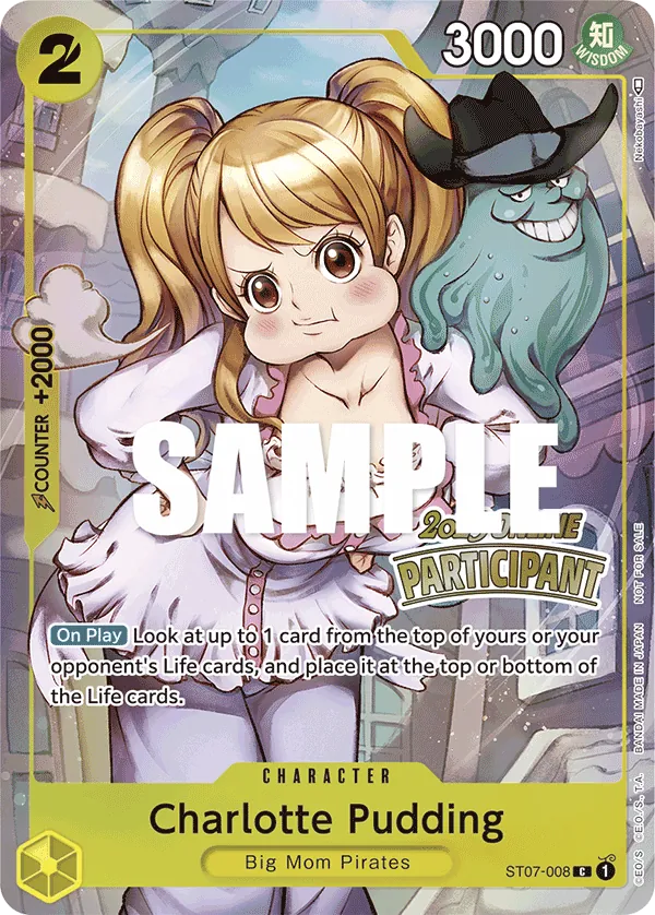 Charlotte Pudding ST07-008 Alternate Art
