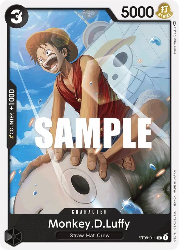 Monkey.D.Luffy ST08-011 Normal