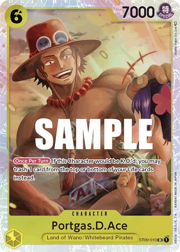 Portgas.D.Ace ST09-010 Normal