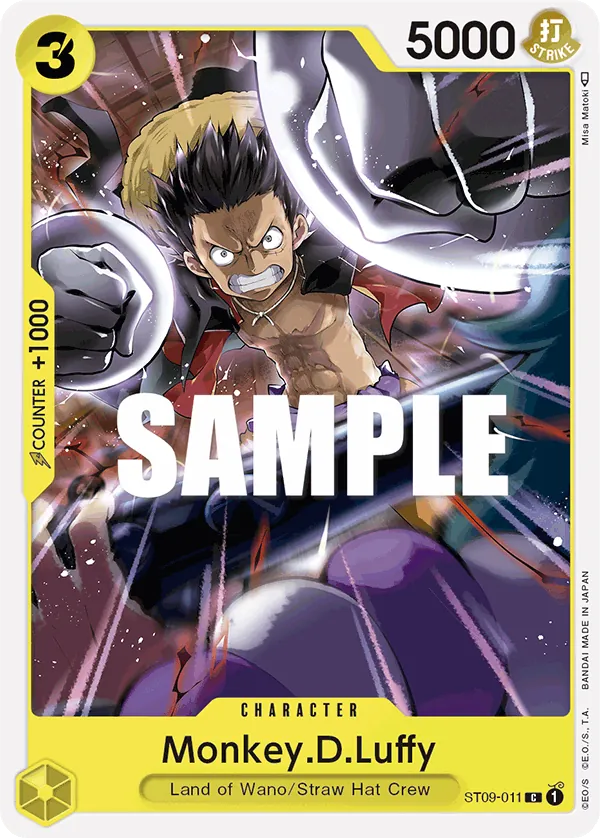 Monkey.D.Luffy ST09-011 Normal