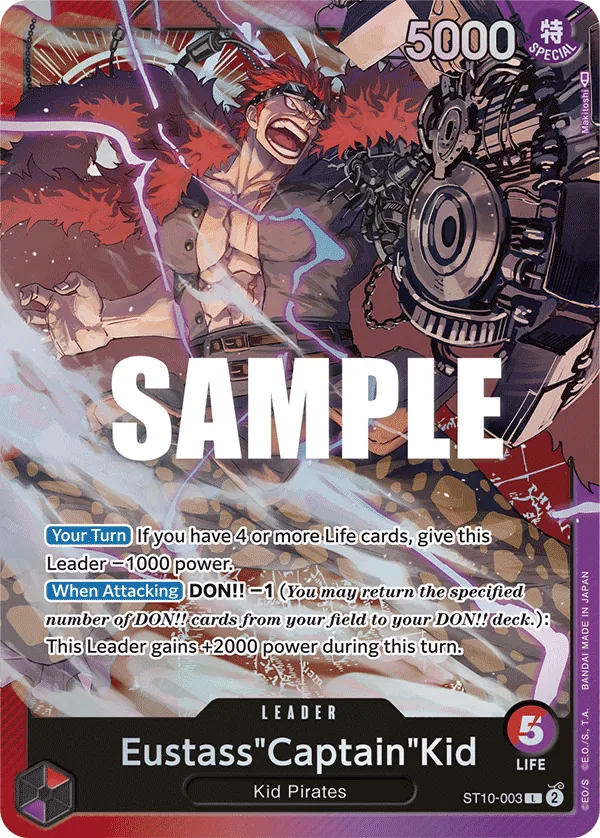 Eustass"Captain"Kid ST10-003 Normal