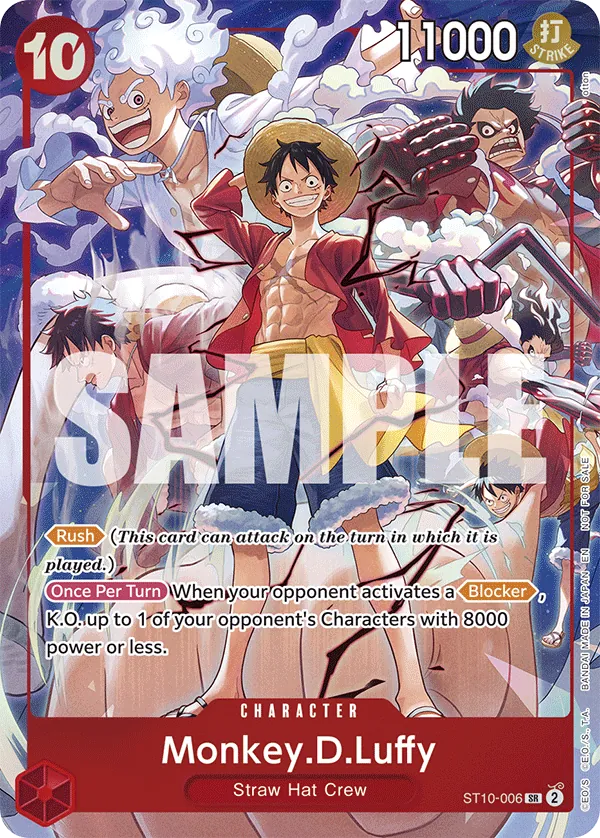 Monkey.D.Luffy ST10-006 Alternate Art