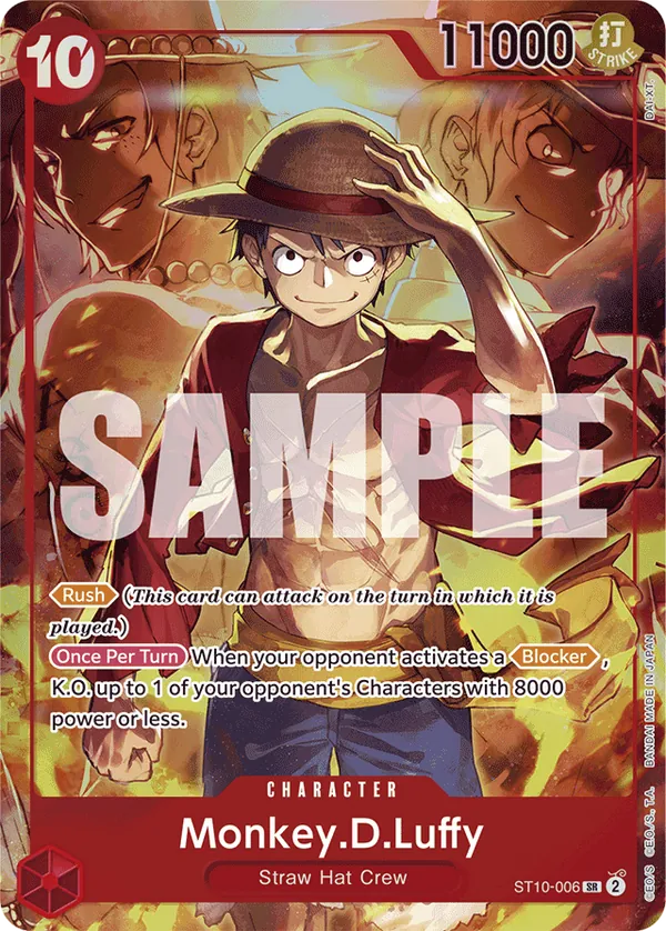 Monkey.D.Luffy ST10-006 Alternate Art