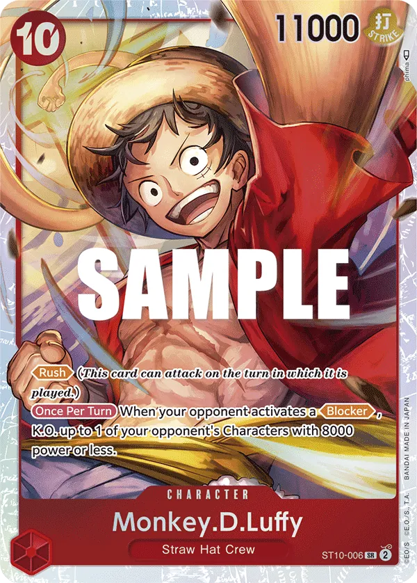 Monkey.D.Luffy ST10-006 Normal