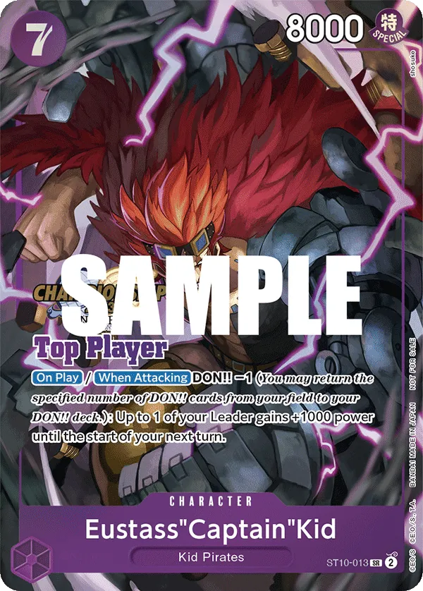 Eustass"Captain"Kid ST10-013 Alternate Art