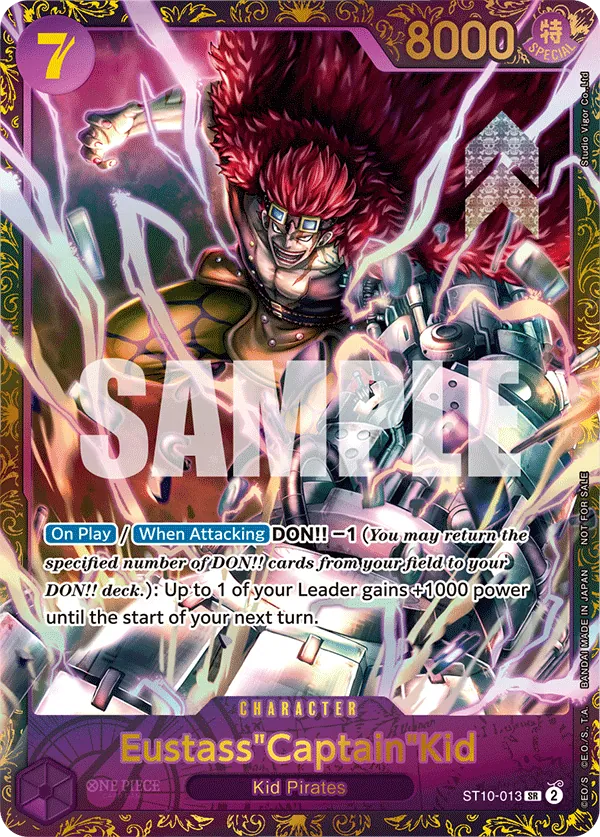 Eustass"Captain"Kid ST10-013 Alternate Art
