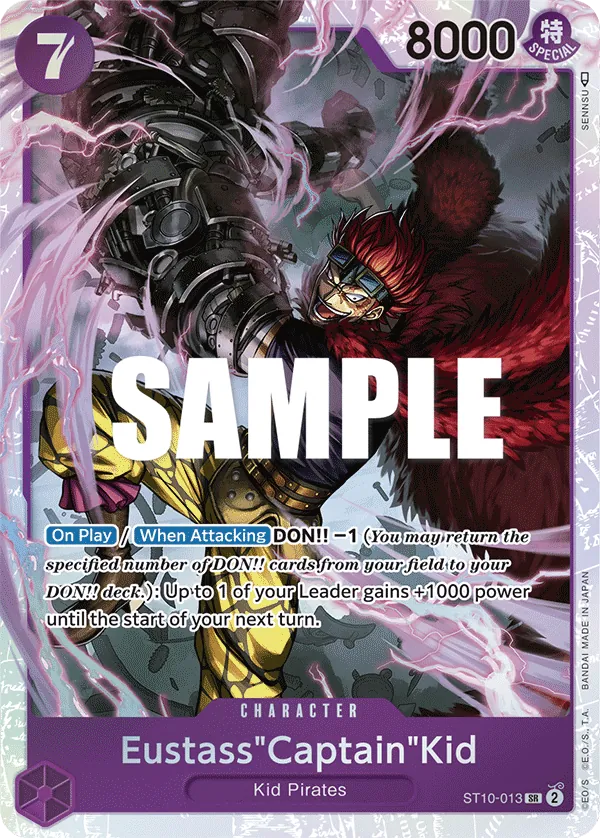 Eustass"Captain"Kid ST10-013 Normal