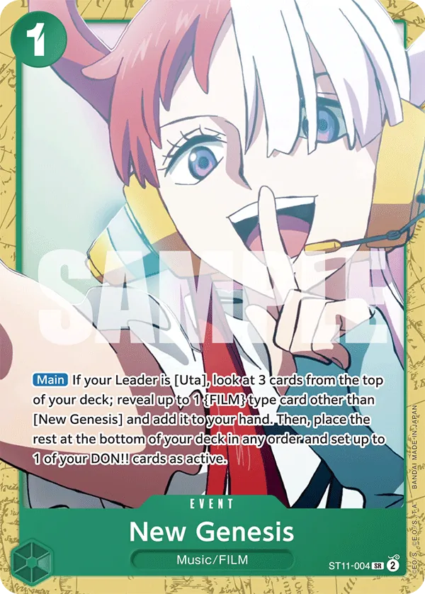 New Genesis ST11-004 Alternate Art