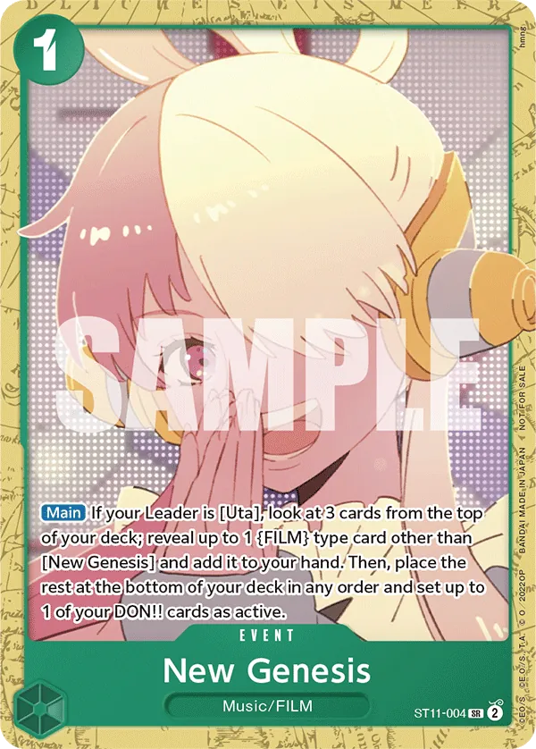 New Genesis ST11-004 Alternate Art