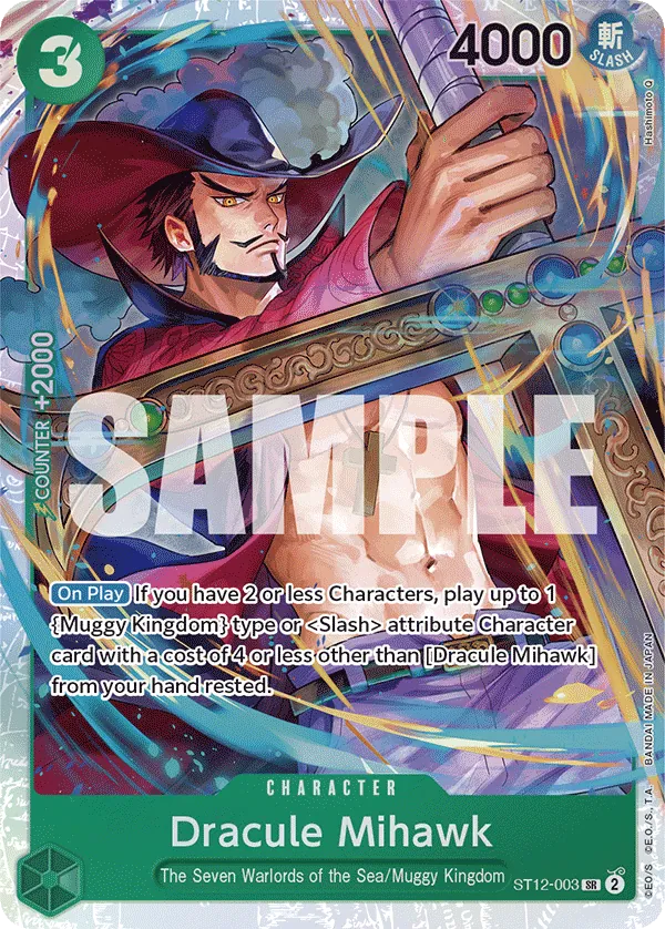Dracule Mihawk ST12-003 Normal