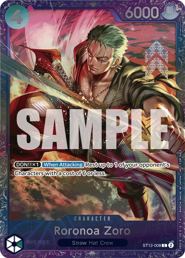 Roronoa Zoro ST12-008 Alternate Art