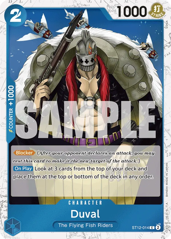 Duval ST12-014 Pirate Foil