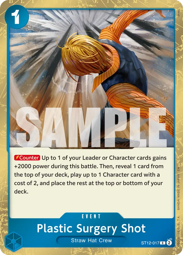 Plastic Surgery Shot ST12-017 Pirate Foil