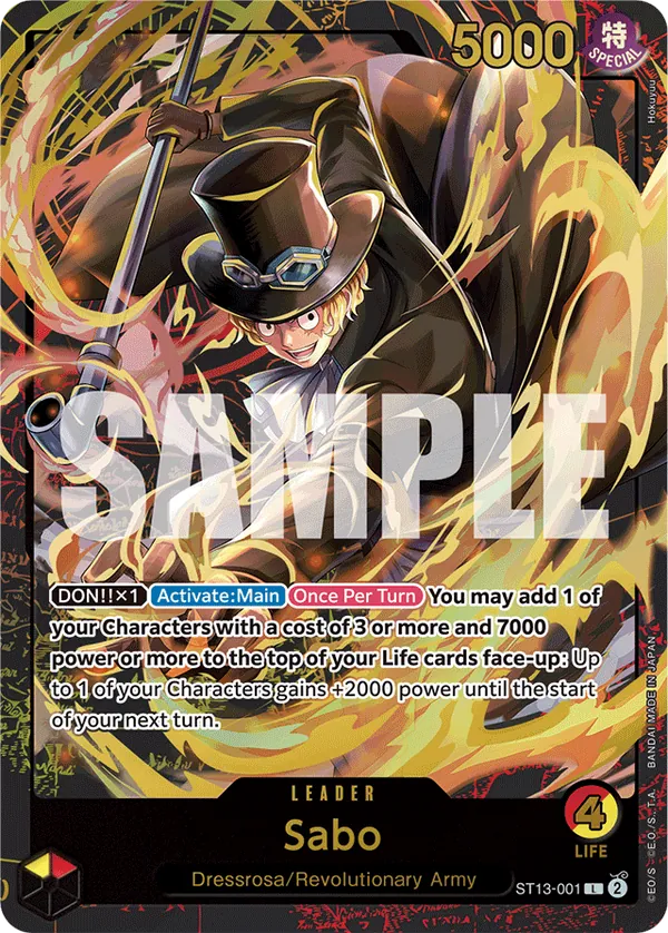 Sabo ST13-001 Alternate Art