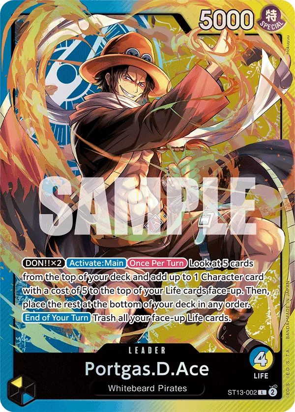 Portgas.D.Ace ST13-002 Normal