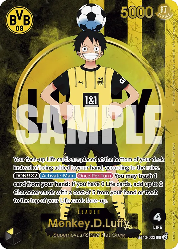 Monkey.D.Luffy ST13-003 Alternate Art