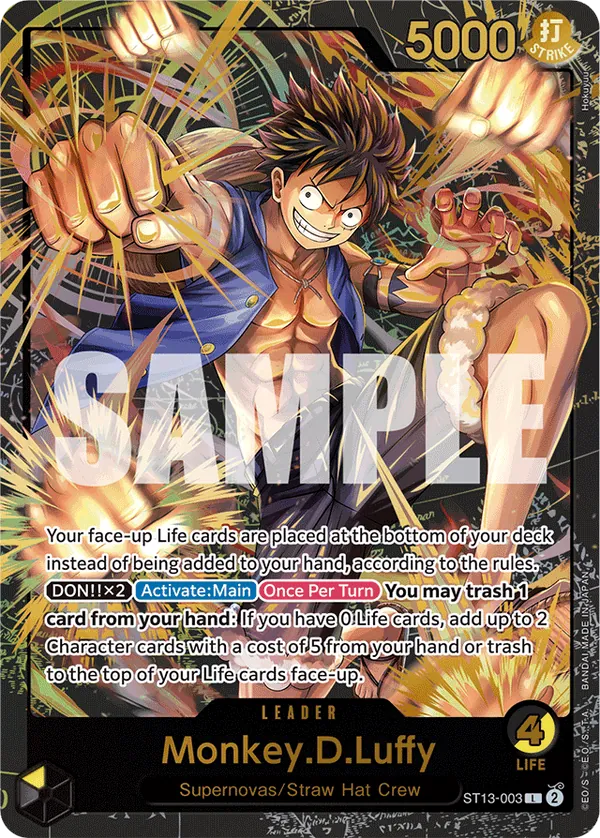 Monkey.D.Luffy ST13-003 Alternate Art