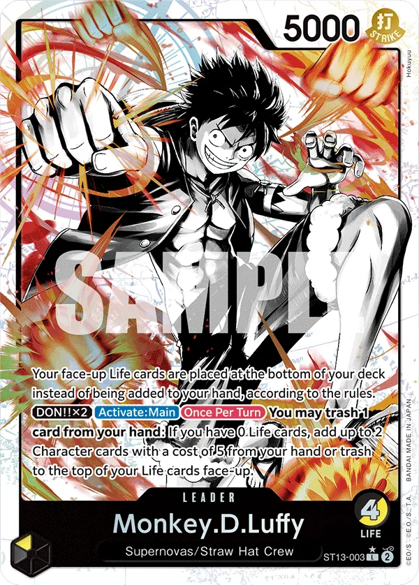 Monkey.D.Luffy ST13-003 Parallel