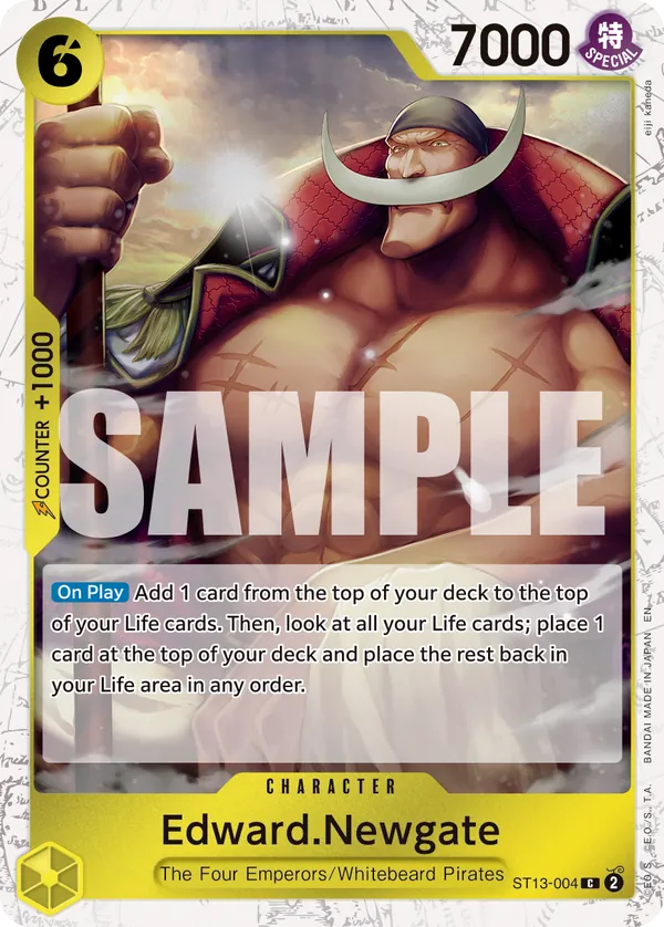 Edward.Newgate ST13-004 Pirate Foil