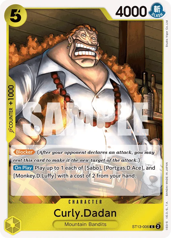 Curly.Dadan ST13-006 Normal