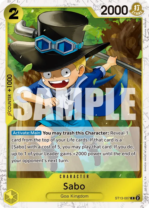Sabo ST13-007 Pirate Foil