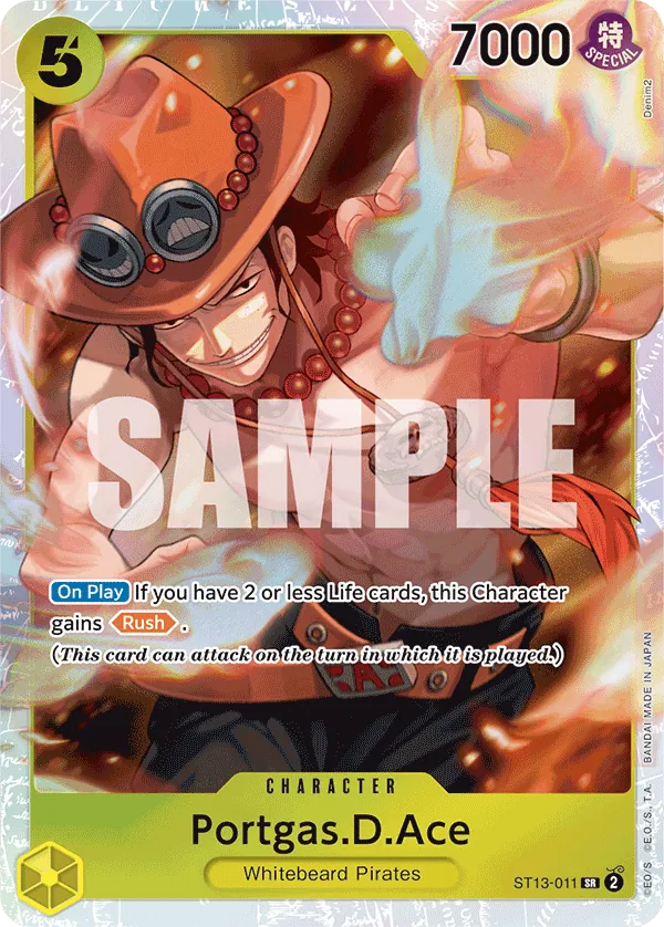 Portgas.D.Ace ST13-011 Normal