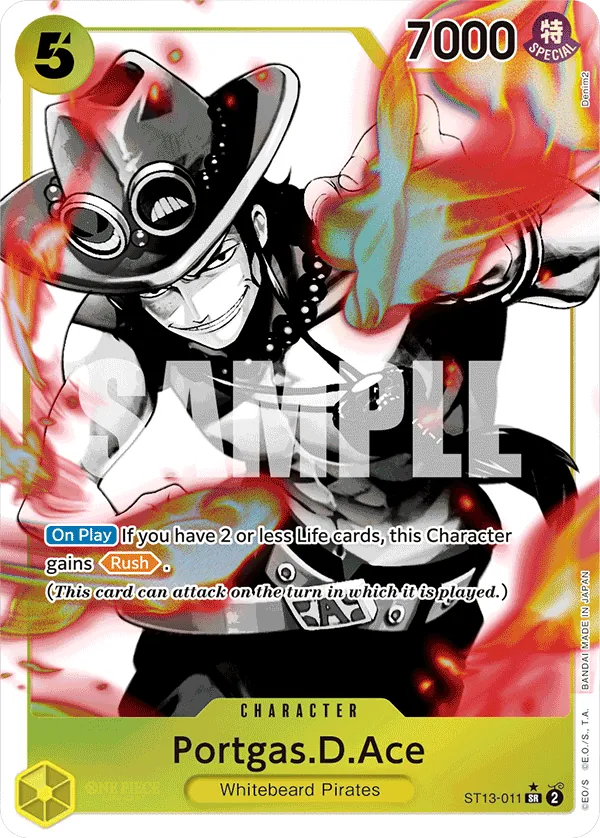 Portgas.D.Ace ST13-011 Parallel