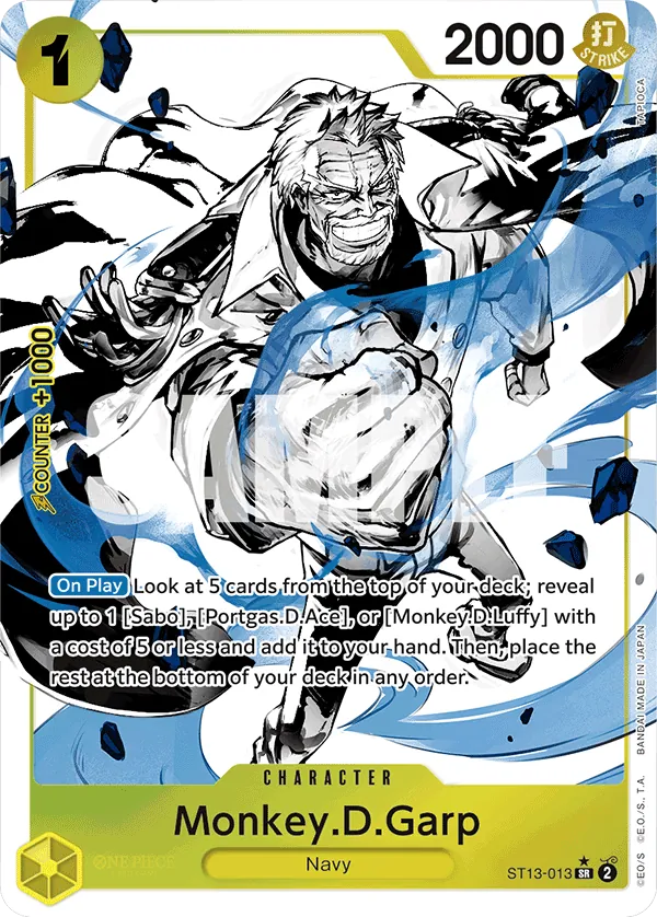 Monkey.D.Garp ST13-013 Parallel