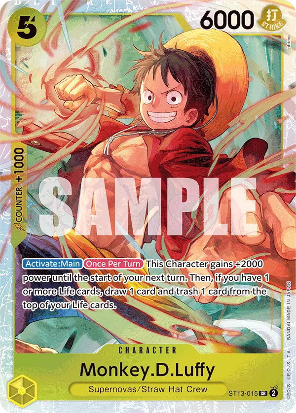 Monkey.D.Luffy ST13-015 Normal