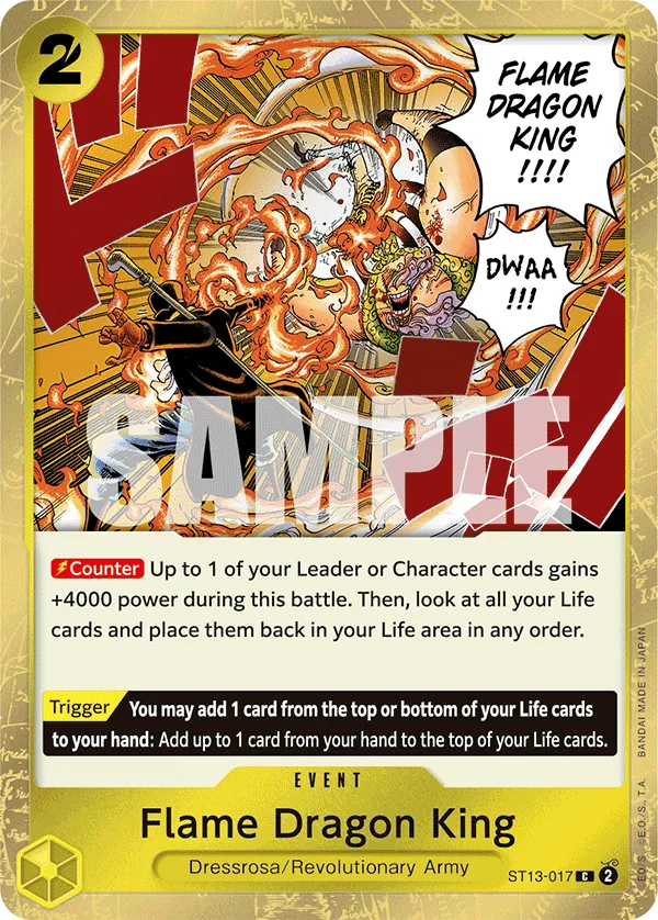Flame Dragon King ST13-017 Normal