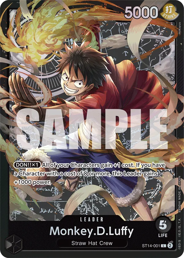 Monkey.D.Luffy ST14-001 Normal