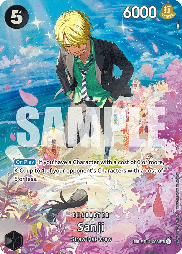 Sanji ST14-003 Alternate Art