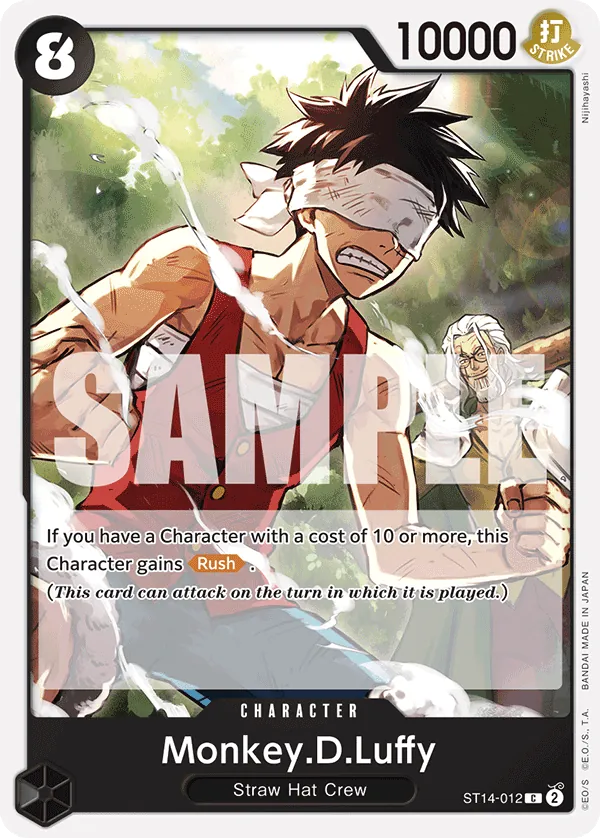 Monkey.D.Luffy ST14-012 Normal