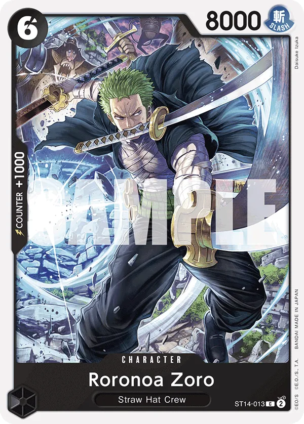 Roronoa Zoro ST14-013 Normal