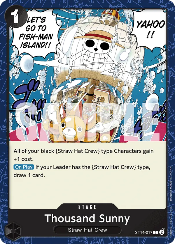 Thousand Sunny ST14-017 Normal