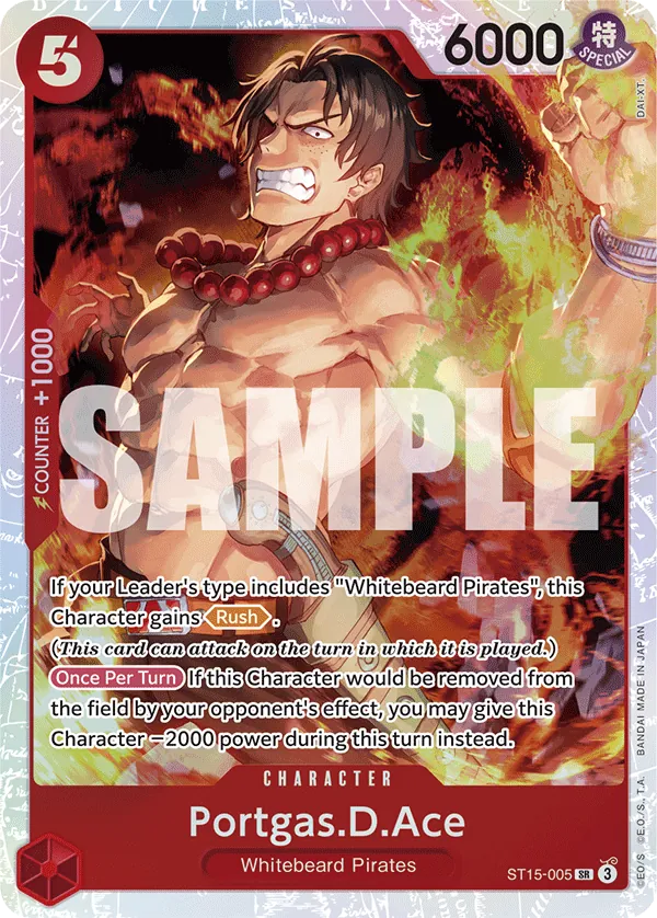 Portgas.D.Ace ST15-005 Normal