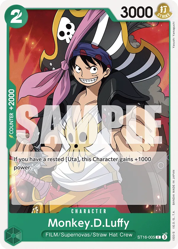 Monkey.D.Luffy ST16-005 Normal
