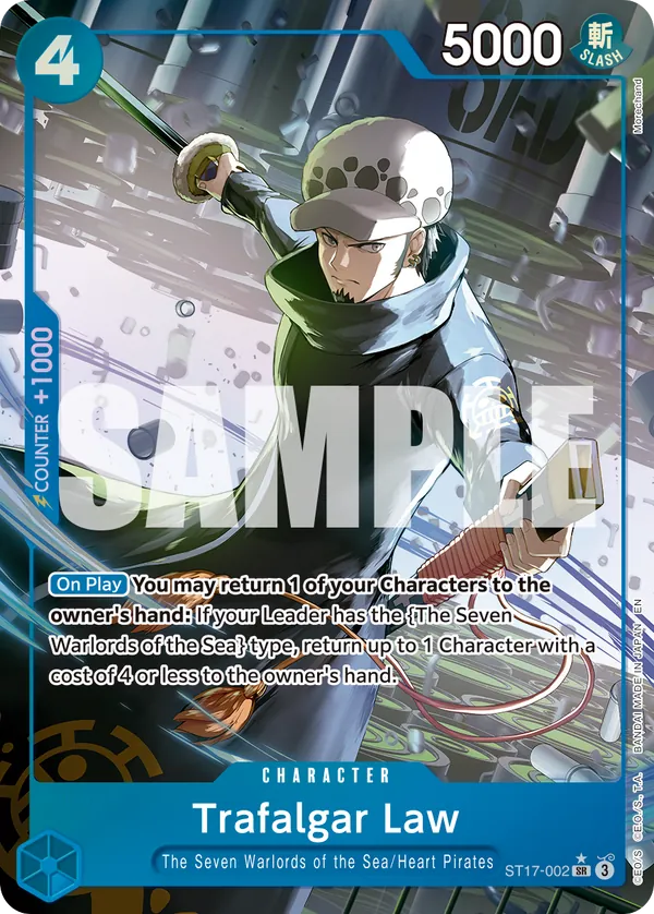 Trafalgar Law ST17-002 Alternate Art
