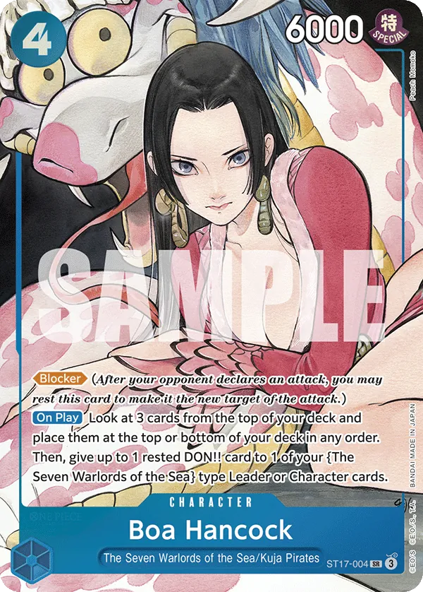 Boa Hancock ST17-004 Alternate Art