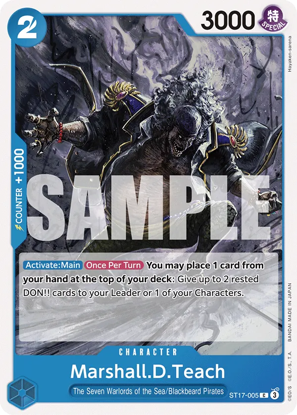 Marshall.D.Teach ST17-005 Reprint