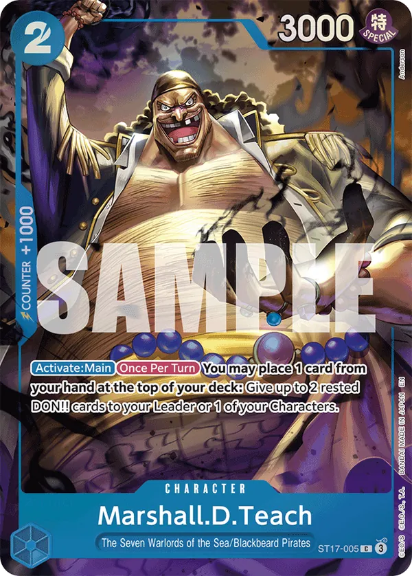 Marshall.D.Teach ST17-005 Alternate Art
