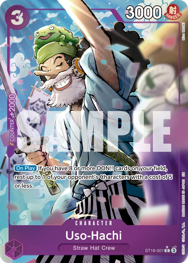 Uso-Hachi ST18-001 Alternate Art
