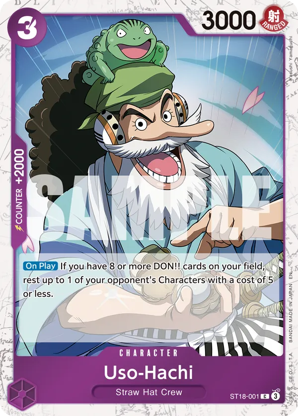 Uso-Hachi ST18-001 Pirate Foil