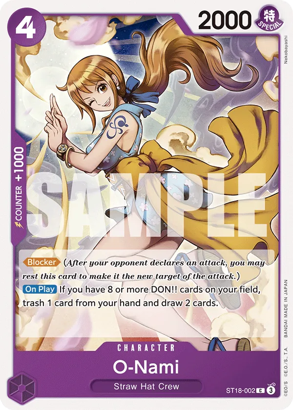 O-Nami ST18-002 Normal