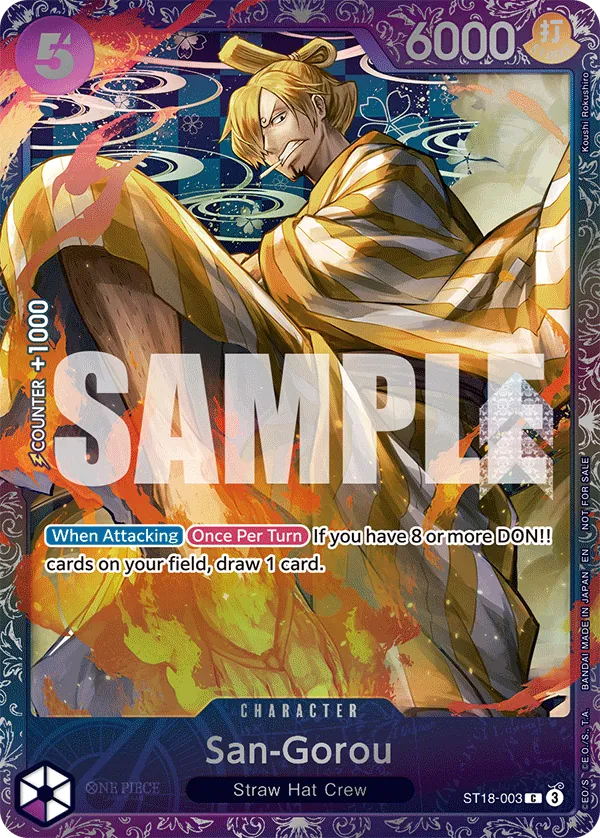 San-Gorou ST18-003 Full Art