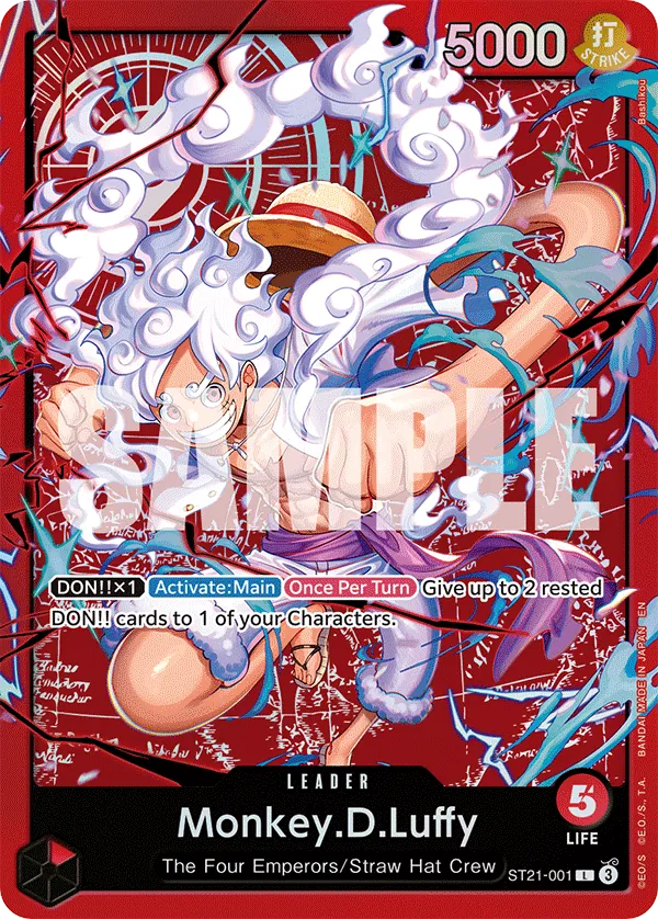 Monkey.D.Luffy ST21-001 Alternate Art