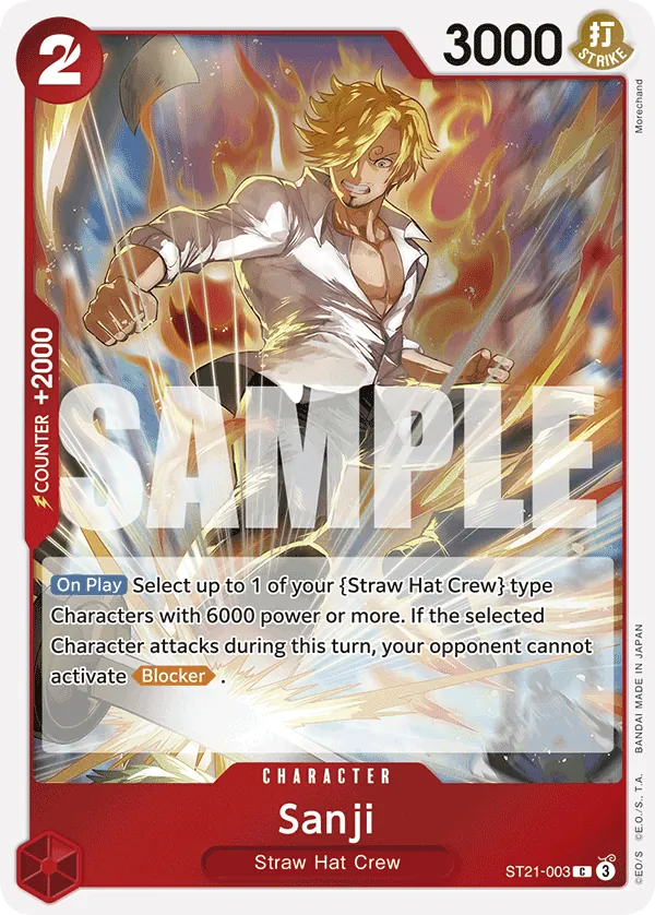 Sanji ST21-003 Reprint